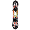 Deska snowboardowa POINT Red/Black 110 cm – czerwono-czarny design dla dzieci