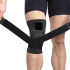 Stabilizator kolana POINT czarny M/L/XL – elastyczny ściągacz z podwójnymi paskami mocującymi