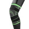 Stabilizator kolana POINT zielony rozmiar M/L/XL – opaska dopasowana do nogi nad kolanem