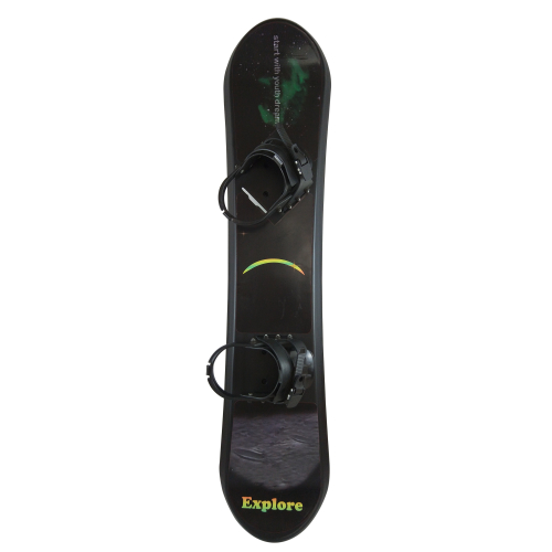 Deska snowboardowa POINT Black 110 cm – elegancka czarna wersja dla dzieci