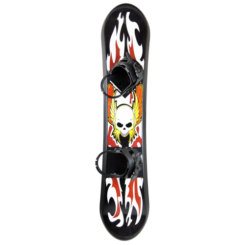 Deska snowboardowa POINT Red/Black 110 cm – czerwono-czarny design dla dzieci