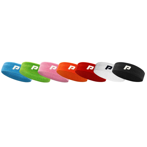 Opaska sportowa POINT czerwona – szerokość 5 cm, obwód 36 cm, doskonała do treningu