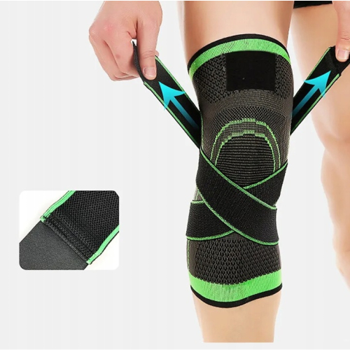 Stabilizator POINT zielony – zastosowanie sportowe: bieganie / tenis sportowy/ badminton / rehabilitacja