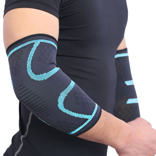 Stabilizator łokcia POINT – niebieski komplet 2 sztuk